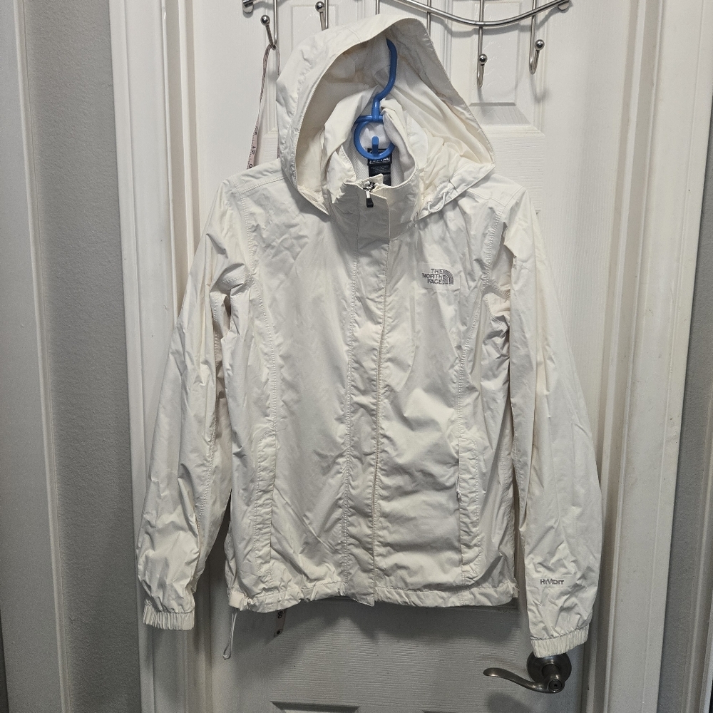 The North Face Women's White Hyvent Jacket Size M